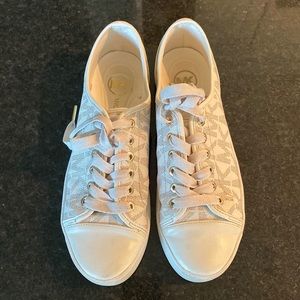 Beige Michael Kors Sneakers